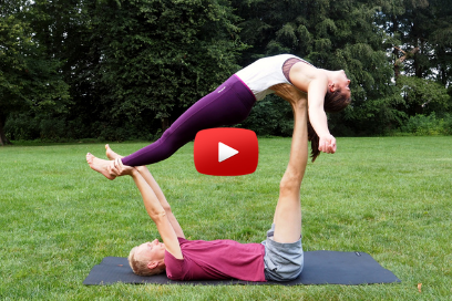 Acroyoga for Beginners – High flying whale (3:9)